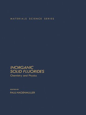 cover image of Inorganic Solid Fluorides